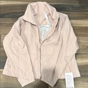lululemon athletica Pale Pink Lightweight Zip Jacket